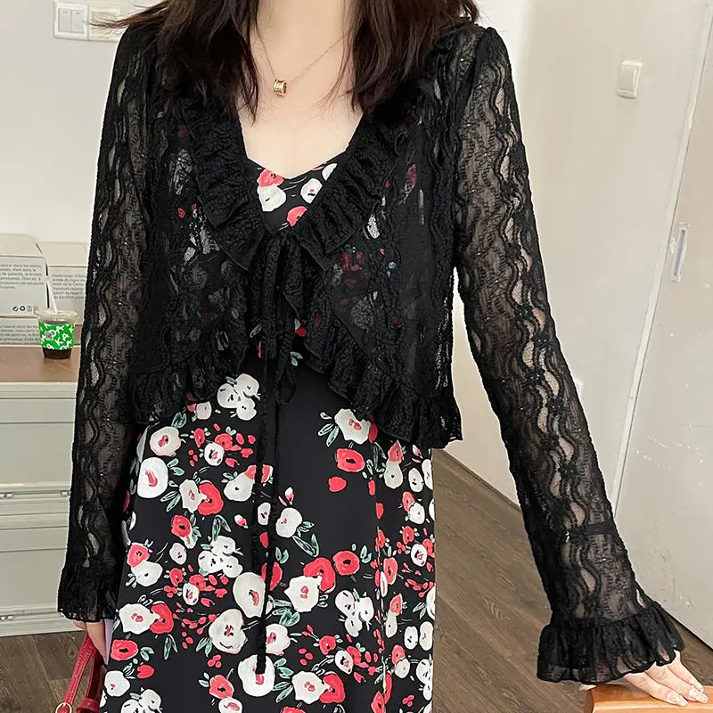 Women’s Temperament Knee-length Floral Dresses