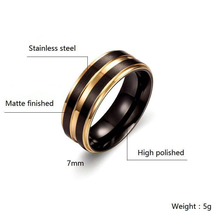 Titanium Jewelry Supply man ring