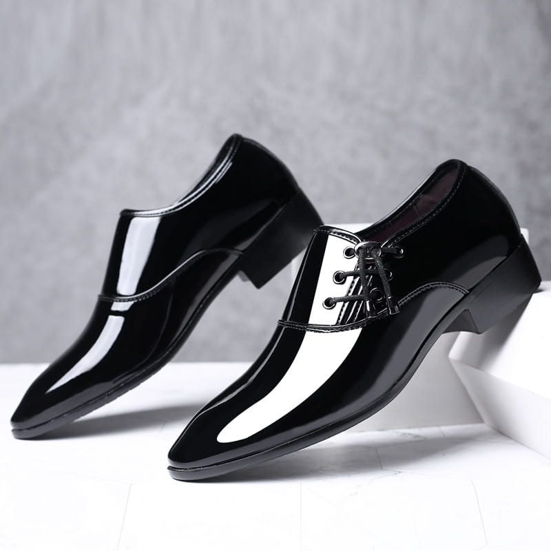 New Men’s Shiny Business Formal Large Size Shoes