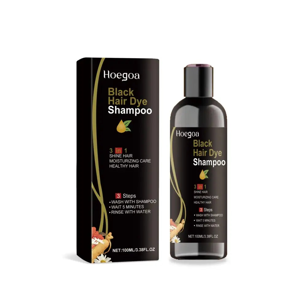 Black Hair Dye Shampoo - 100ML