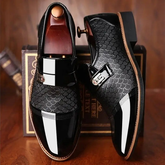 Black leather shoes Beyond Trends Hub