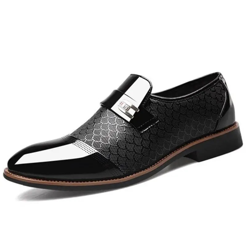 Black leather shoes Beyond Trends Hub