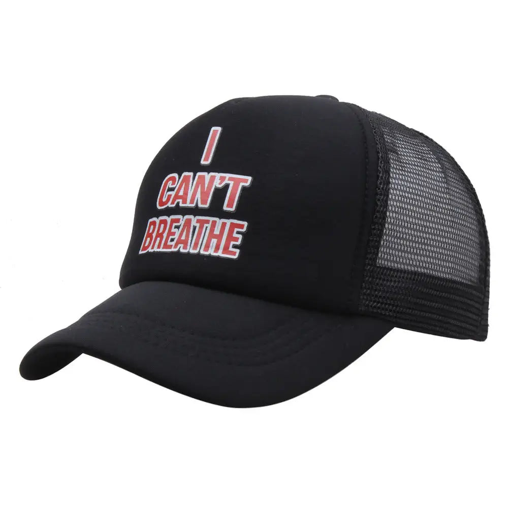 BLACK LIVES MATTER Printed Baseball Cap - Mesh Cap 2 / 58cm Adjustable