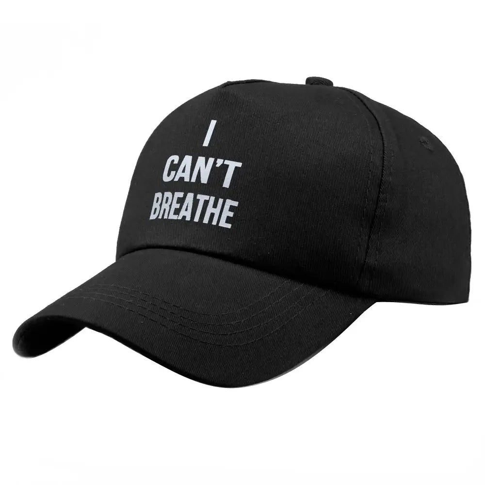 BLACK LIVES MATTER Printed Baseball Cap - Black Without Interlayer 1 / 58cm Adjustable