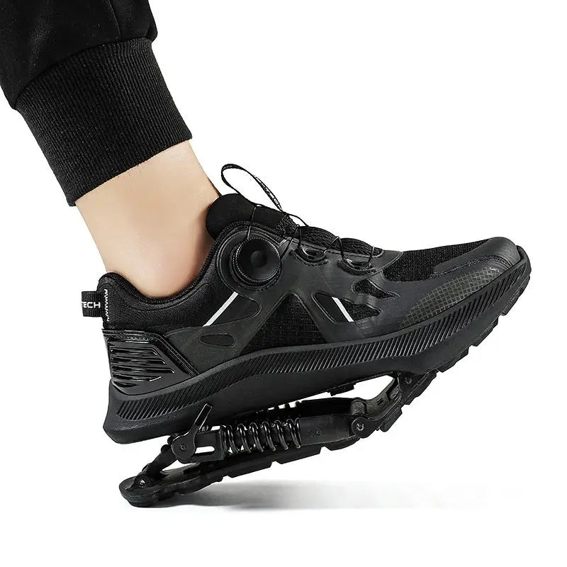 Black Tech Running Shoes Power Mechanical Running Shoes Marathon Running Beyond Trends Hub