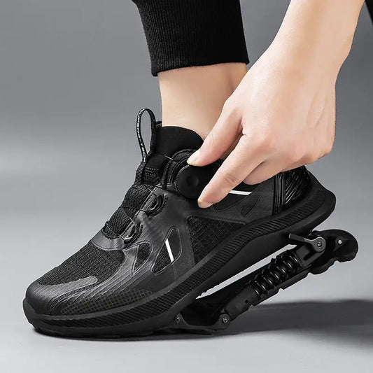 Black Tech Running Shoes Power Mechanical Running Shoes Marathon Running Beyond Trends Hub