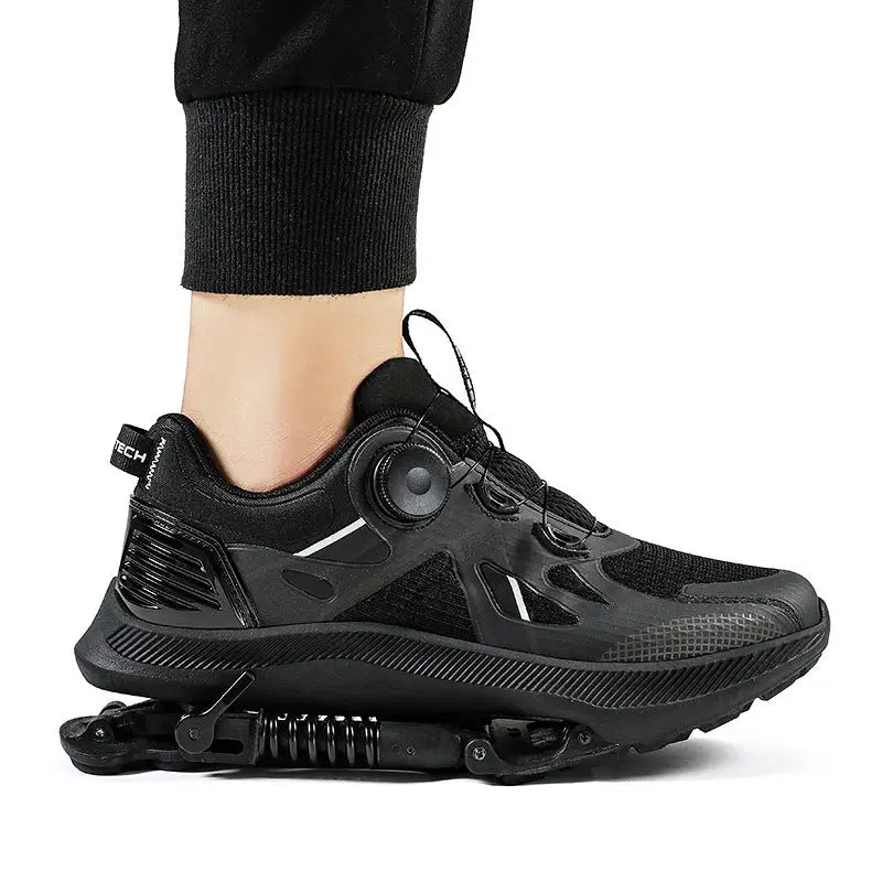 Black Tech Running Shoes Power Mechanical Running Shoes Marathon Running Beyond Trends Hub