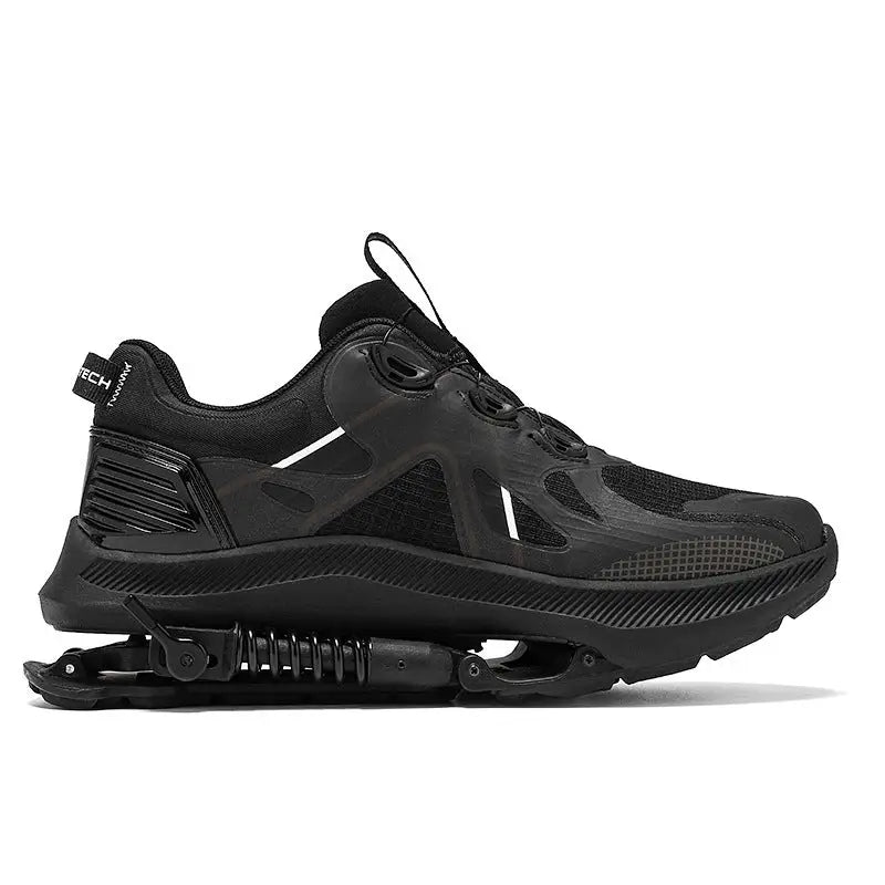 Black Tech Running Shoes Power Mechanical Running Shoes Marathon Running Beyond Trends Hub