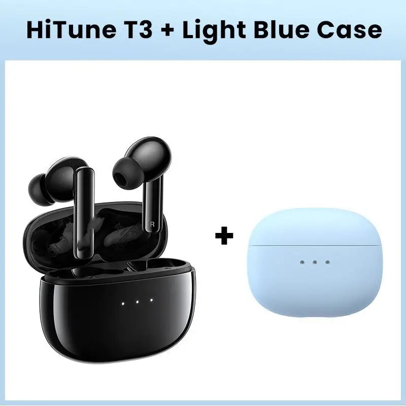 Bluetooth Earphones Active Noise Reduction - Black / Package2