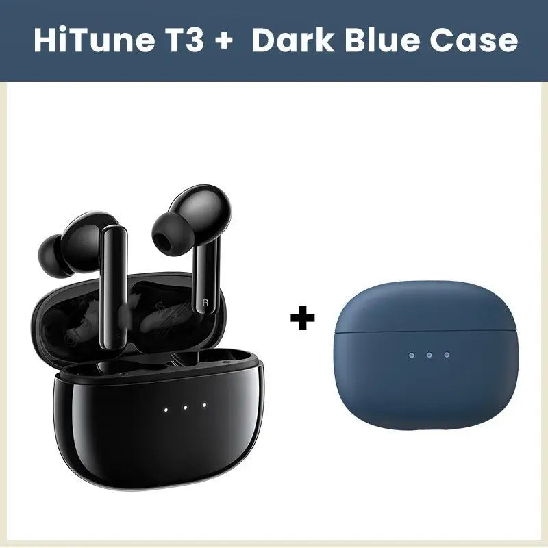 Bluetooth Earphones Active Noise Reduction - Black / Package4