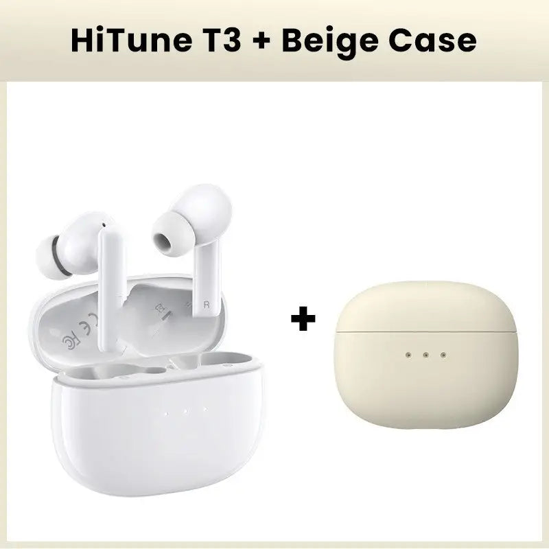 Bluetooth Earphones Active Noise Reduction - White / Package3