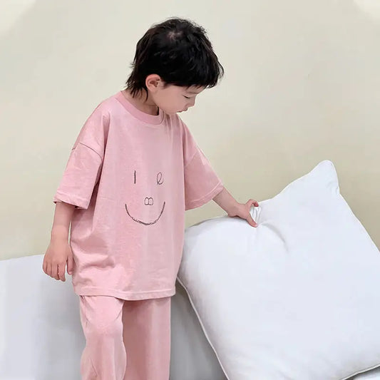 Boys' Home Wear Children's Summer Clothing Pajamas - Beyond Trends Hub 