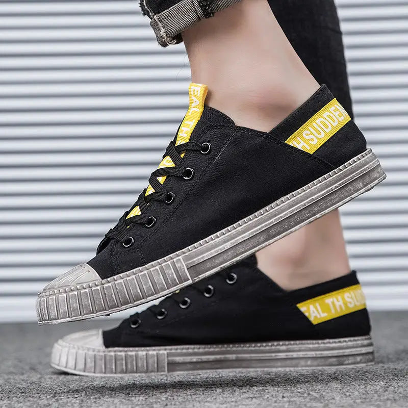Breathable canvas shoes