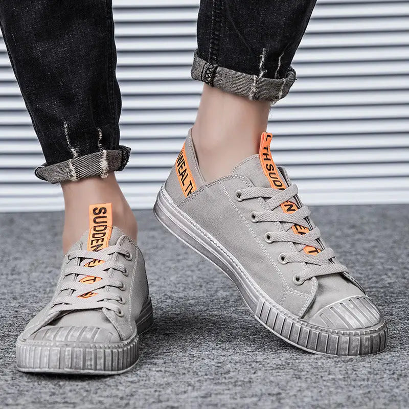 Breathable canvas shoes