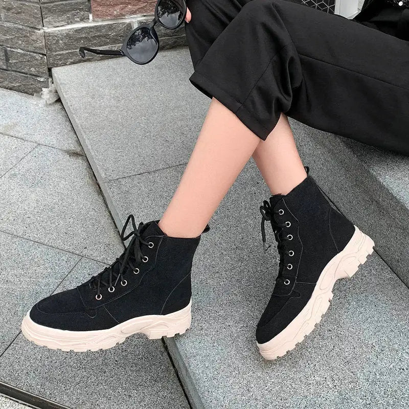 Breathable high top canvas shoes Beyond Trends Hub