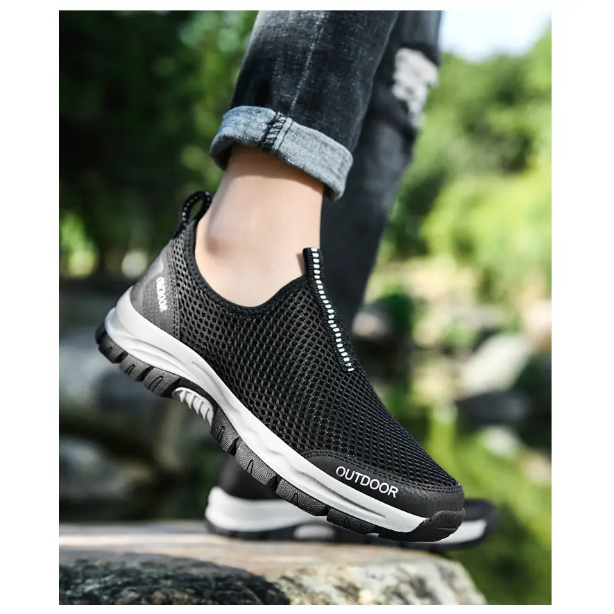 Breathable Hollow Fashion Slip-on Lazy Shoes Beyond Trends Hub