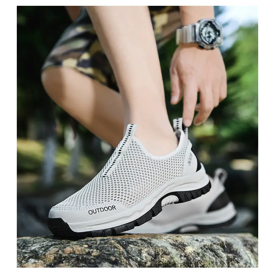Breathable Hollow Fashion Slip-on Lazy Shoes Beyond Trends Hub