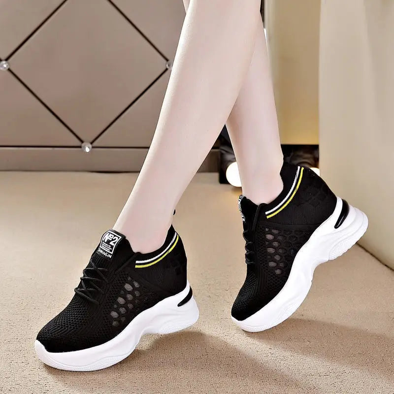 Breathable Slimming Height Increasing Insole Women's Shoes Casual Sneaker Women Beyond Trends Hub