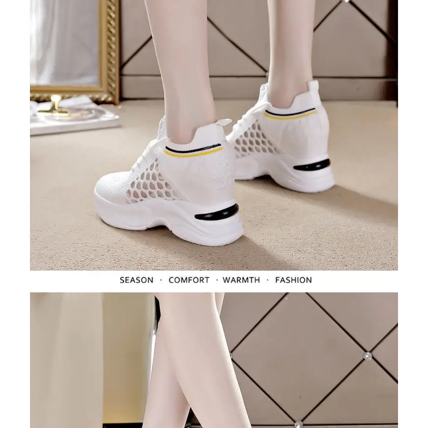 Breathable Slimming Height Increasing Insole Women's Shoes Casual Sneaker Women Beyond Trends Hub