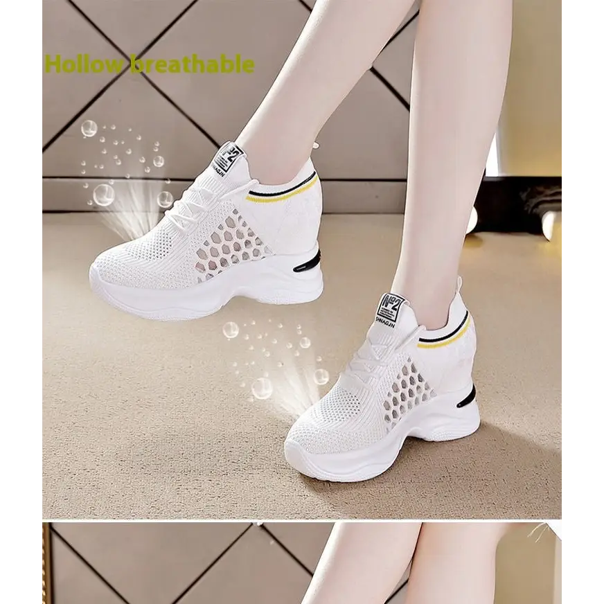 Breathable Slimming Height Increasing Insole Women's Shoes Casual Sneaker Women Beyond Trends Hub