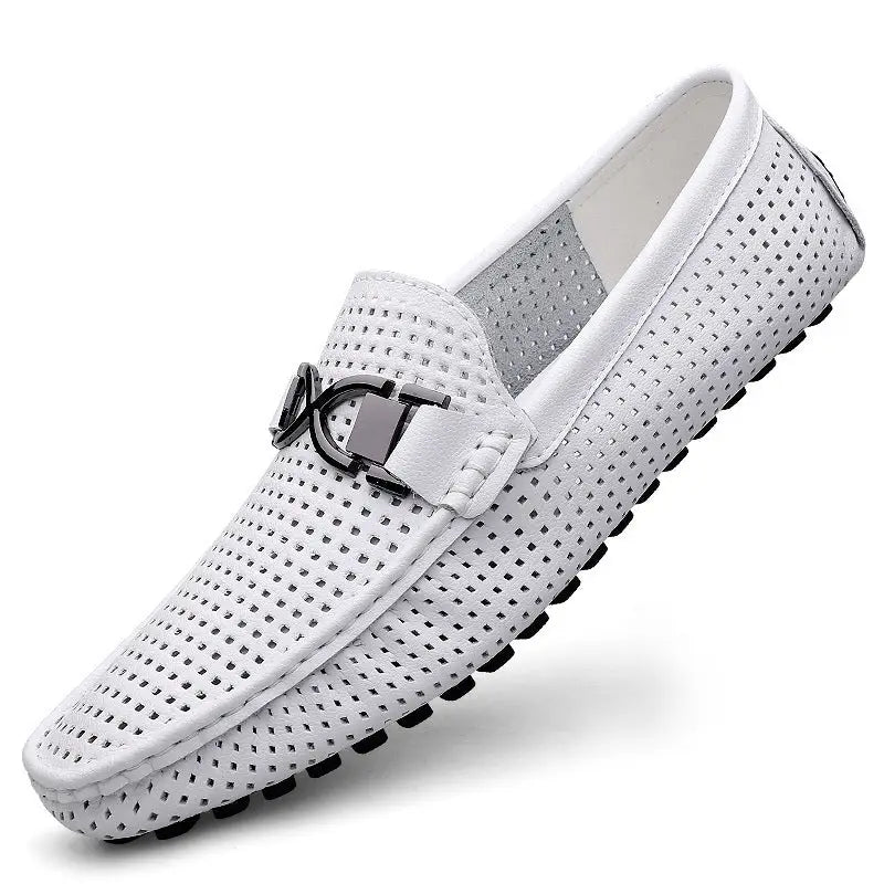Breathable Thin Soft Bottom Soft Leather Men's Sandals Beyond Trends Hub