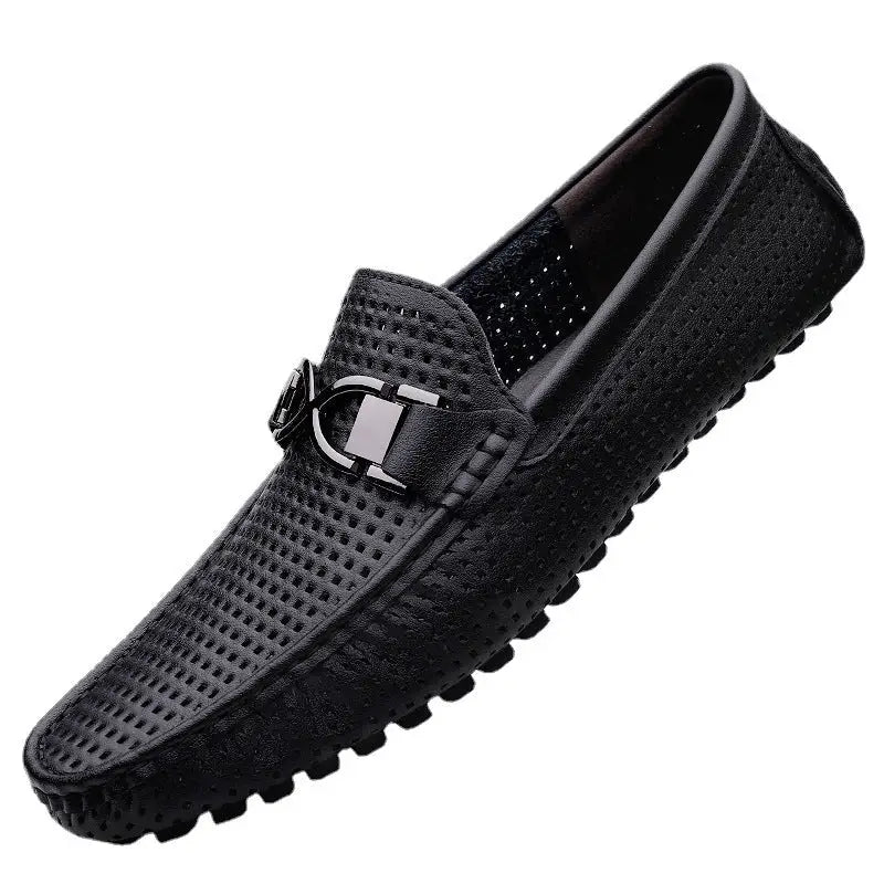 Breathable Thin Soft Bottom Soft Leather Men's Sandals Beyond Trends Hub