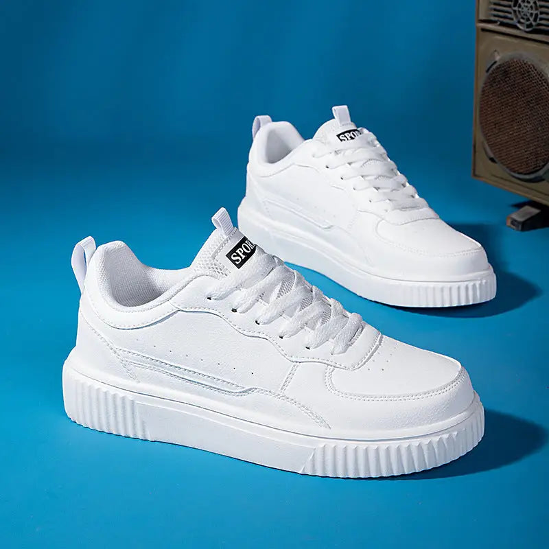 Breathable Versatile White Shoes Korean Style For Students Beyond Trends Hub