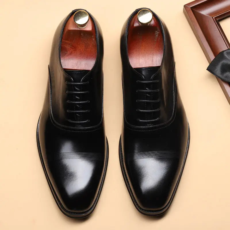 British Business Formal Casual Men’s Shoes - Black / 40