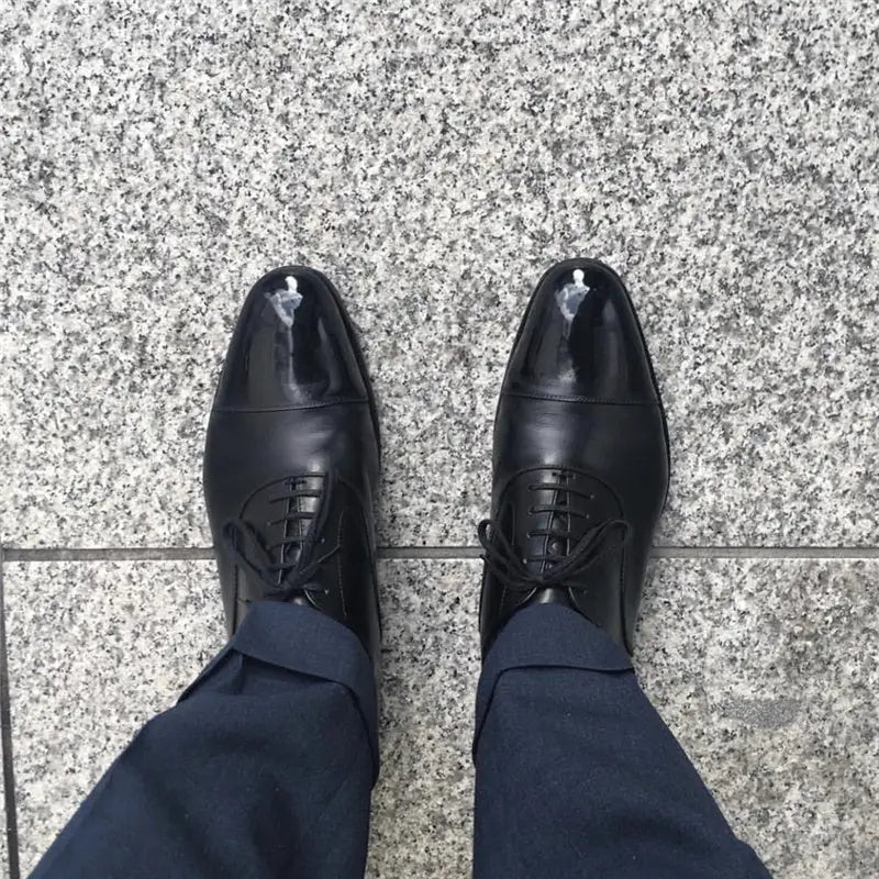 British Leather Shoes For Men With Formal Lace-Up And Low Tops Beyond Trends Hub