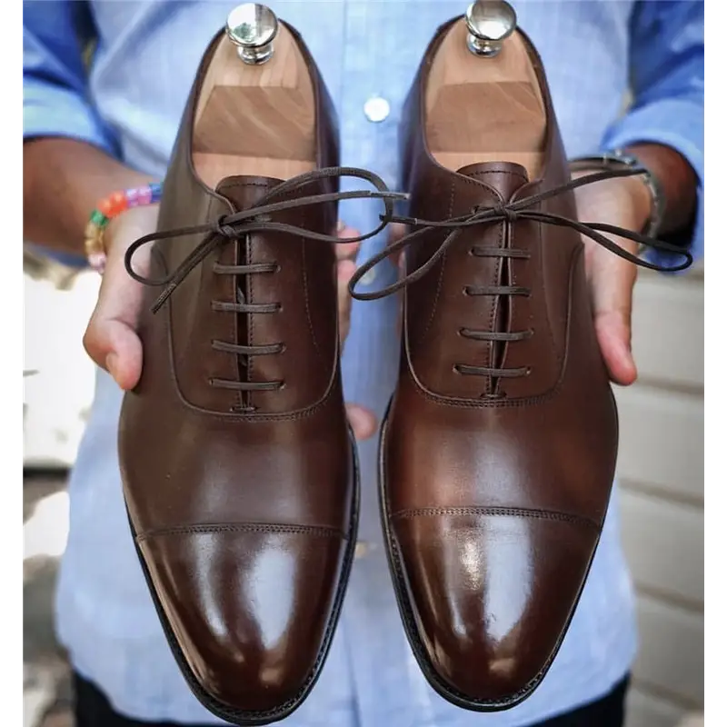 British Leather Shoes For Men With Formal Lace-Up And Low Tops Beyond Trends Hub