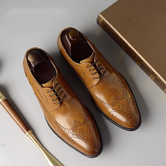 Brogues leather shoes Beyond Trends Hub