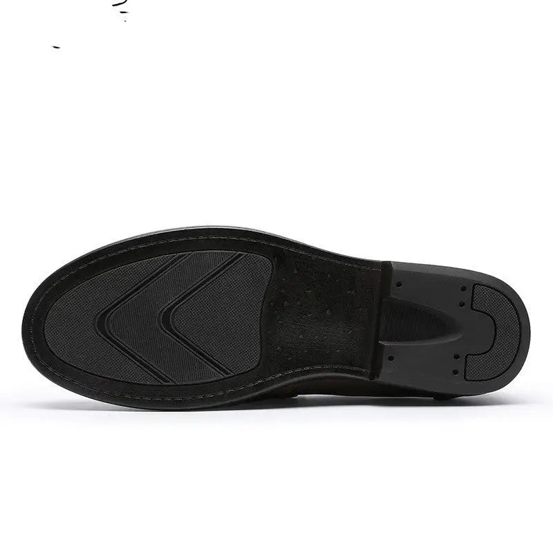 Business Casual First Layer Cowhide Soft Bottom Lazy Men's Shoes Beyond Trends Hub