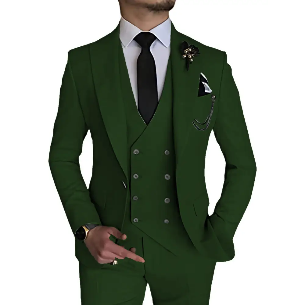 Business Casual Men's Three-piece Suit Beyond Trends Hub