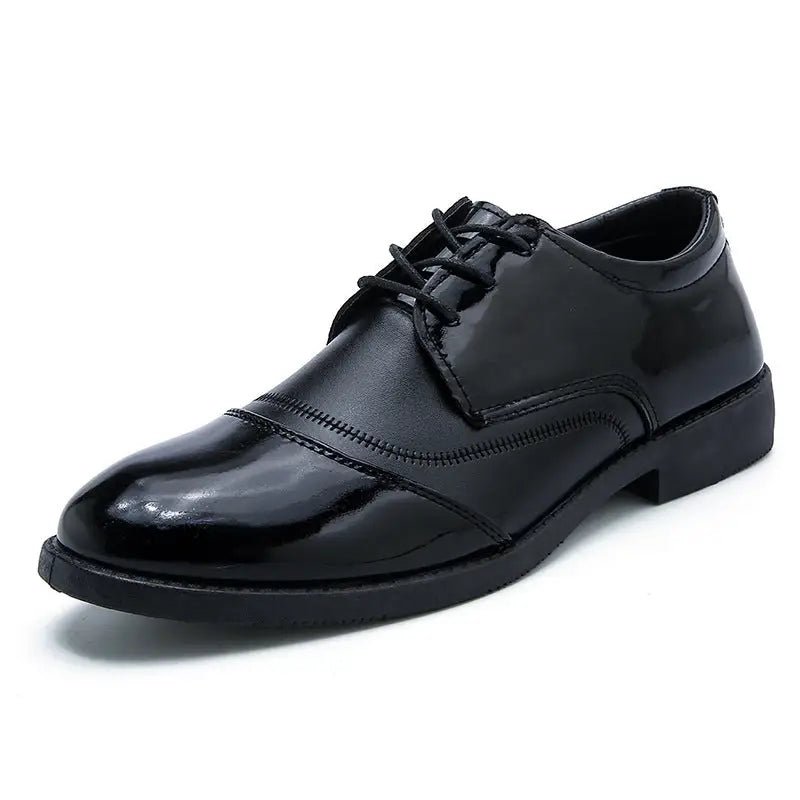 Business Formal Wear British Black Soft End Leather Shoes Men Beyond Trends Hub