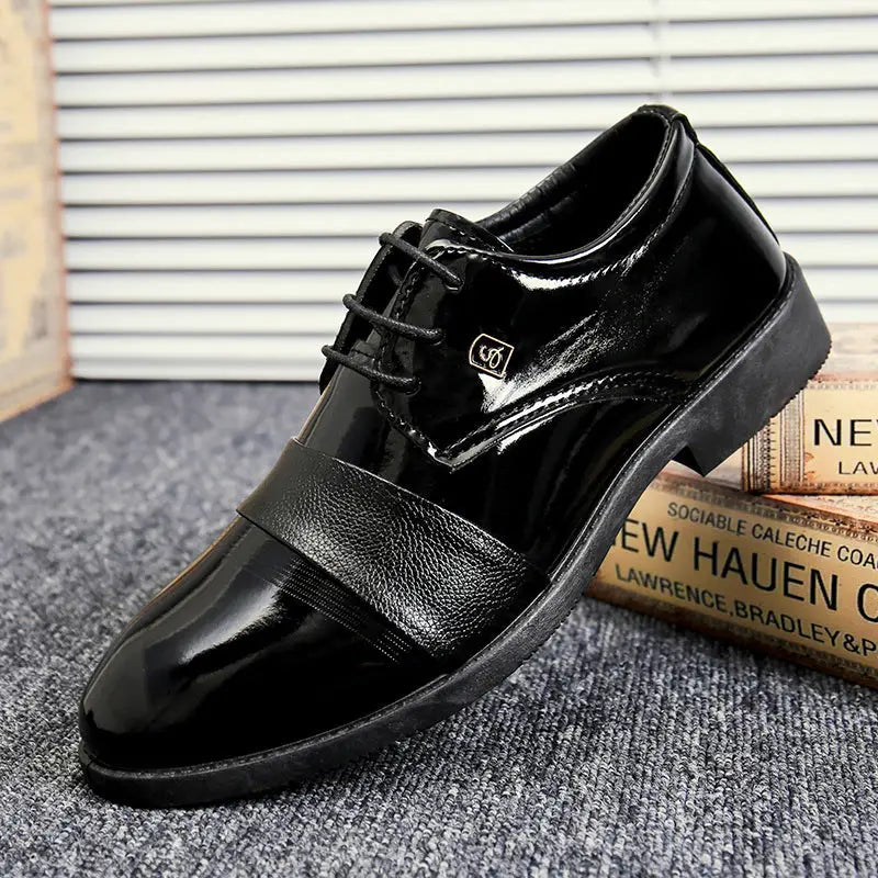 Business Formal Wear British Black Soft End Leather Shoes Men Beyond Trends Hub
