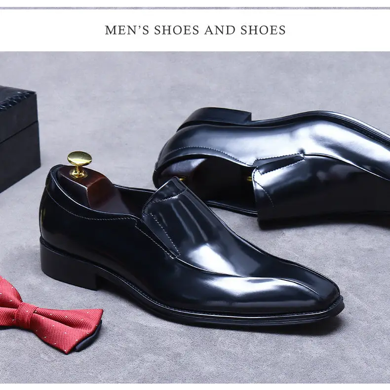 Business Formal Wear Shoes Cowhide Men's Office Shoes Beyond Trends Hub