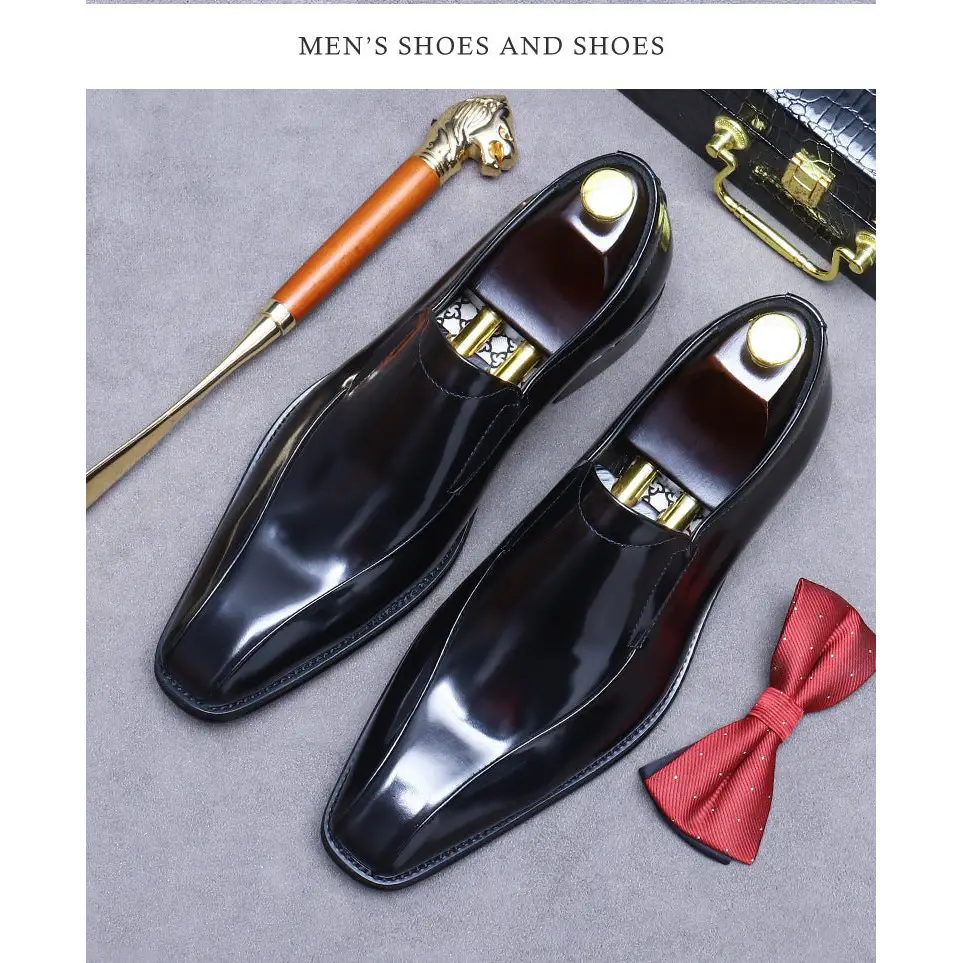 Business Formal Wear Shoes Cowhide Men's Office Shoes Beyond Trends Hub
