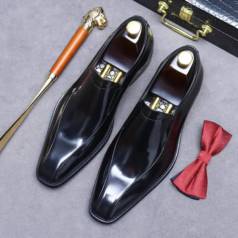 Business Formal Wear Shoes Cowhide Men's Office Shoes Beyond Trends Hub