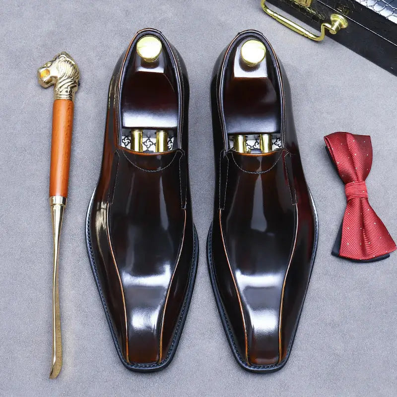 Business Formal Wear Shoes Cowhide Men's Office Shoes Beyond Trends Hub