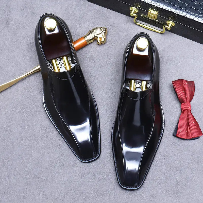 Business Formal Wear Shoes Cowhide Men's Office Shoes Beyond Trends Hub