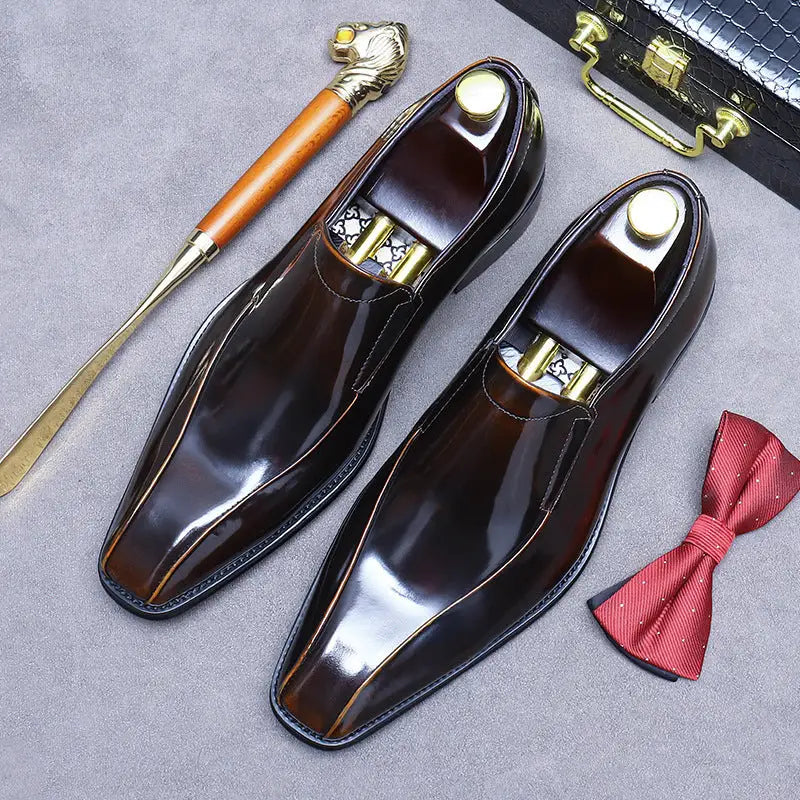 Business Formal Wear Shoes Cowhide Men's Office Shoes Beyond Trends Hub