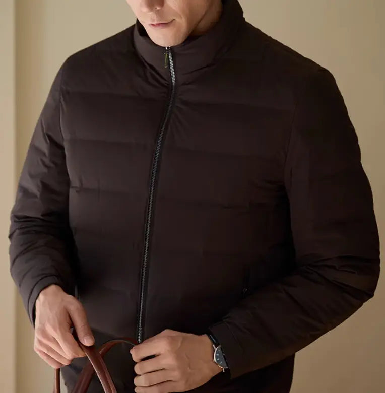 New Men’s Stand-up Collar Down Jacket
