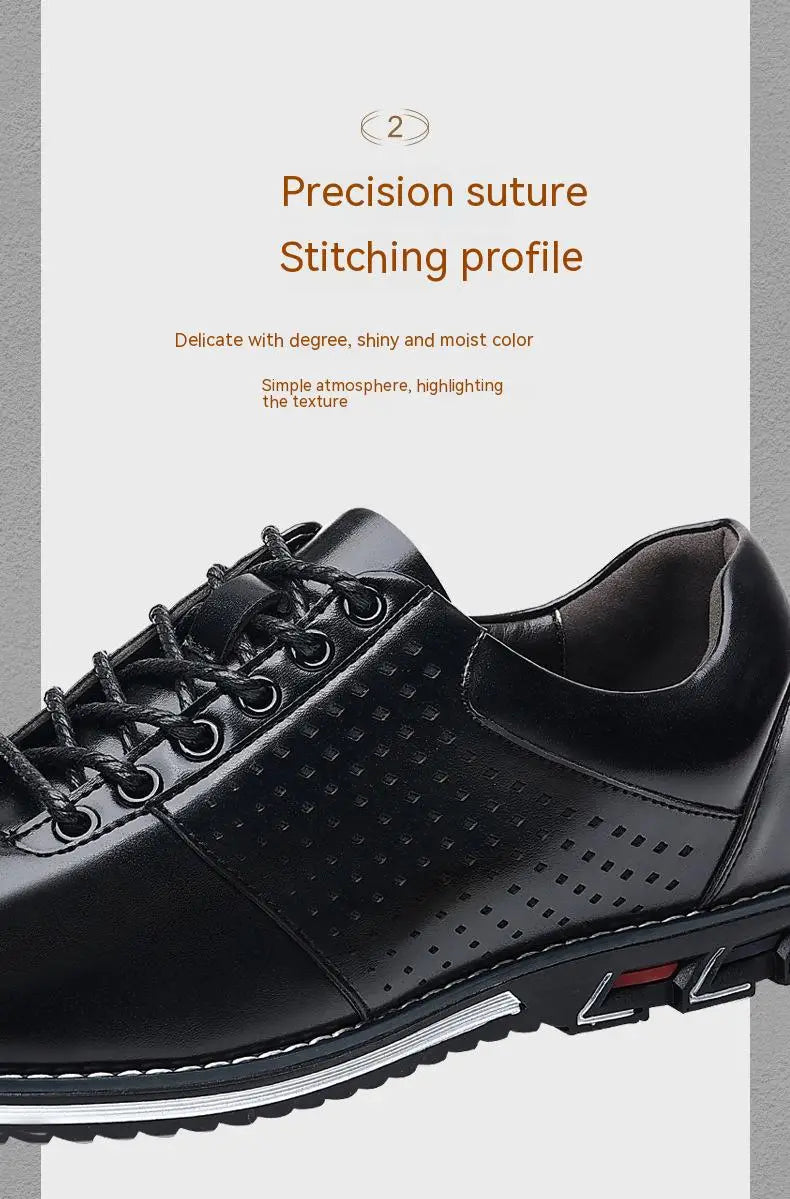 Height Increasing Insole Versatile Men’s Autumn New British Style Casual Korean Leather Shoes