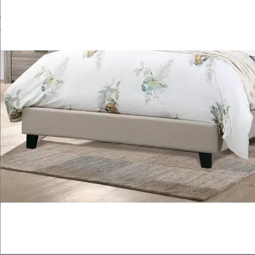 Contemporary 1pc Queen Size Bed