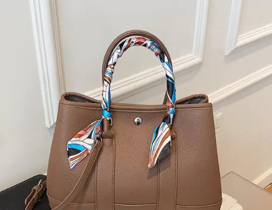 Scarf Bags New Fashion Women’s Bags Shoulder Crossbody Tote Bags Wild Garden Bags Handbags Shopping Bags