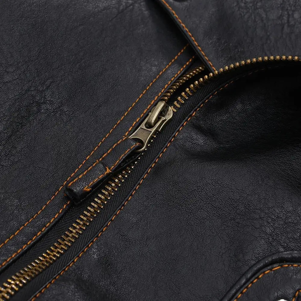 Men’s Multi-pocket Personality Fur Coat Coat