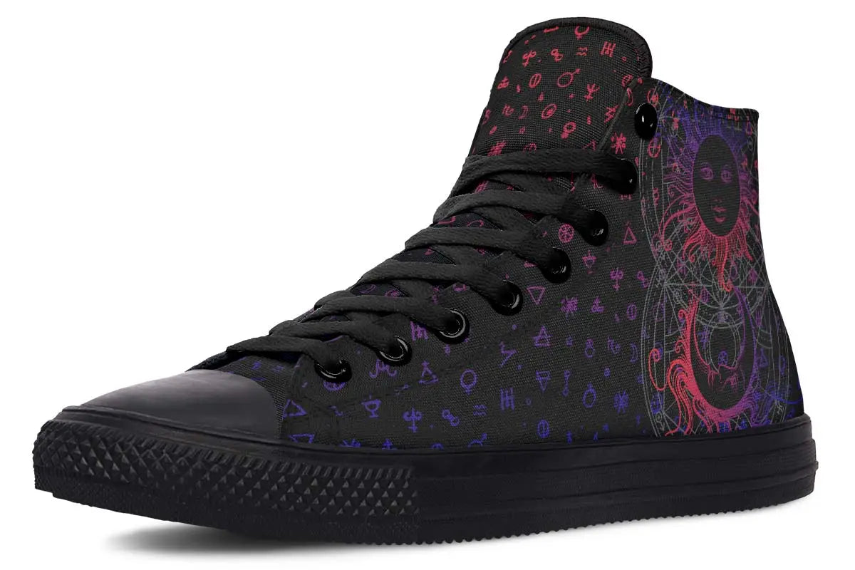 Printed Couple Canvas Shoes