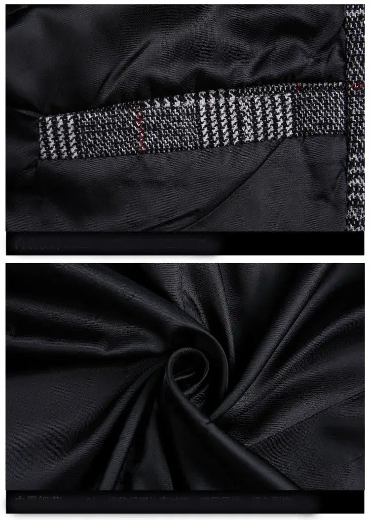 Men’s Mid-length Coat Youth Plus Size Jacket