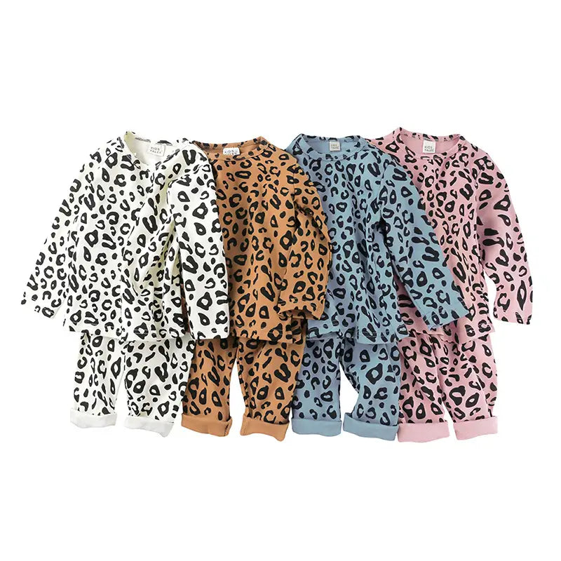 Children’s Pajamas Spring And Autumn Cotton Boys’ Home Wear