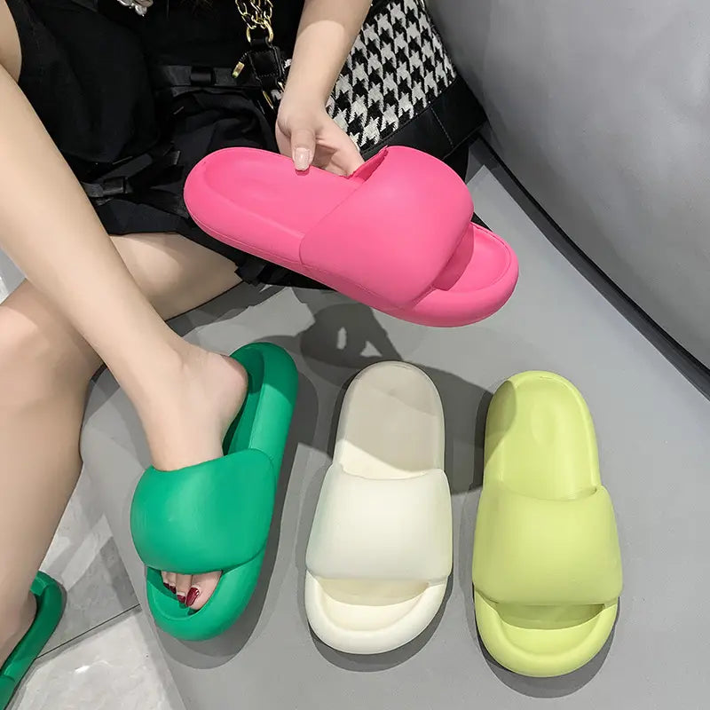 Slippery Slippers Indoor And Outdoor Wear